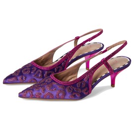 Blue By Betsey Johnson Women's Nahla Pump, Purple Multi 1, 8