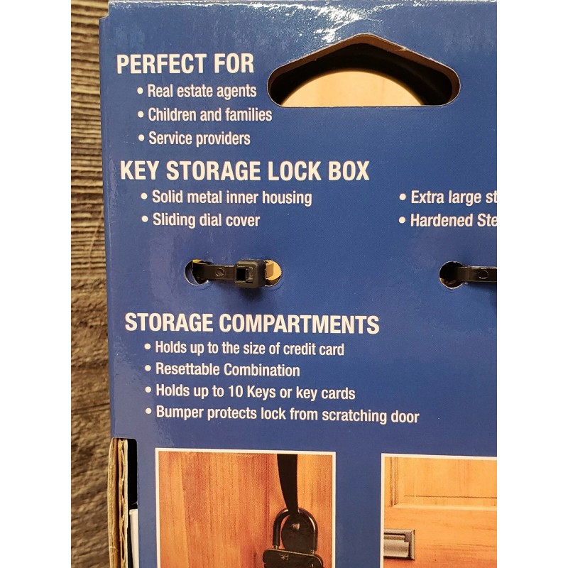 Brinks NEW GENUINE Brinks Resettable Lock Box Ex Large Capacity