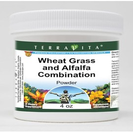 Wheat Grass and Alfalfa Combination Powder (4 oz, ZIN: 516432)