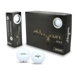 Hogan Distance 2 Piece Golf Balls, 36 Pack, White