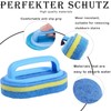 3 PCS Bathroom Cleaning Sponge, Bathroom Sponge, Sponge Brush with