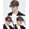 BIRCEN Polarized Fit Over Sunglasses: Wear Over Glasses Sunglasses Wrap
