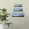 Standard Plus Staff Lounge Wall or Door Sign | Office
