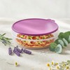 Tupperware 12" Round Container with Seal (Raddish)