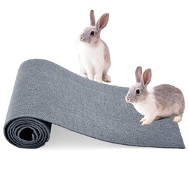 Rabbit Scratching Pad, Non-Woven Blanket with Back Adhesive, Rabbit Toys for Bunnies Boredom, Bunny Scratch Pad, Bunny Enrichment for Cage, Indoor, Living Room, Sofa