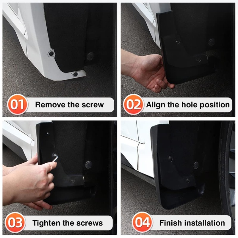 Autorder Mud Flpas Splash Guards for 2022 2023 2024 2025