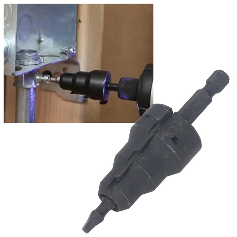 Power Conduit Reamer 1/4 Inch Shank High Carbon Steel Pipe