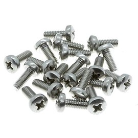M3 (3mm x 6mm) Phillips Pan Head Machine Screws - Stainless Steel A2 (Pack of 20)