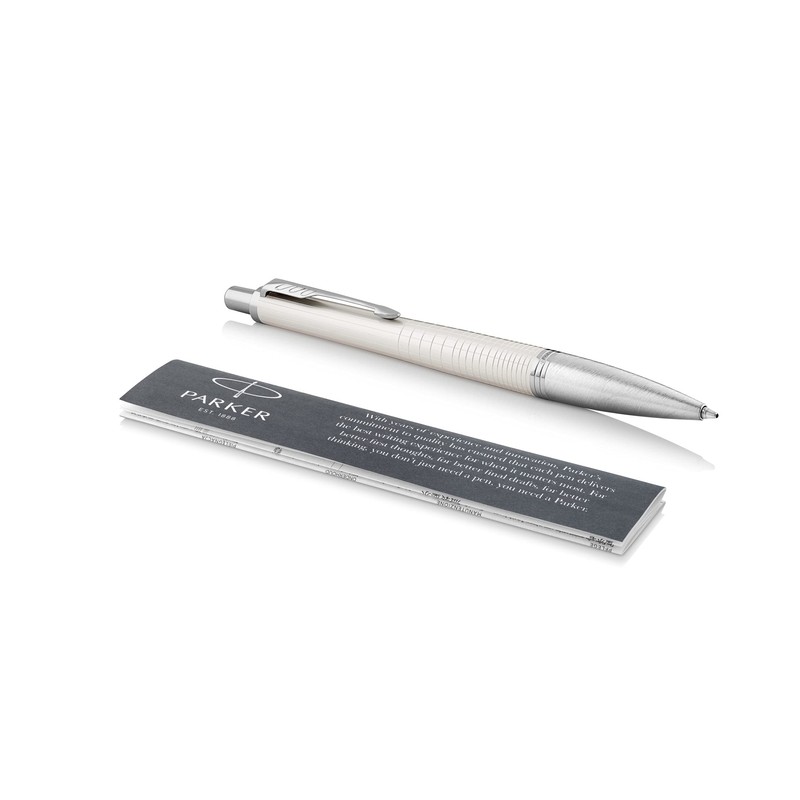 Parker Urban Premium Metal Ballpoint Pen | White Pearl Lacquer
