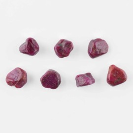 25carats Natural Raw Ruby Gemstone, Raw for Jewelry Making, Healing Crystals, Loose Wholesale Stones, Gemstones and Crystals, Bulk Lot, July Birthstone, Love Stone