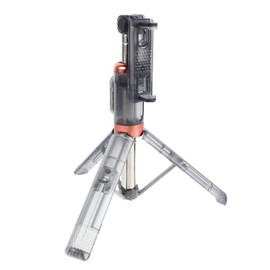 Outanaya Selfie Stick Tripod Stand with Wireless Shutter Adjustable Height and Angle for Stable Live Streaming Compact Design for Easy Travel for Outdoor Activities Like Picnic Hiking