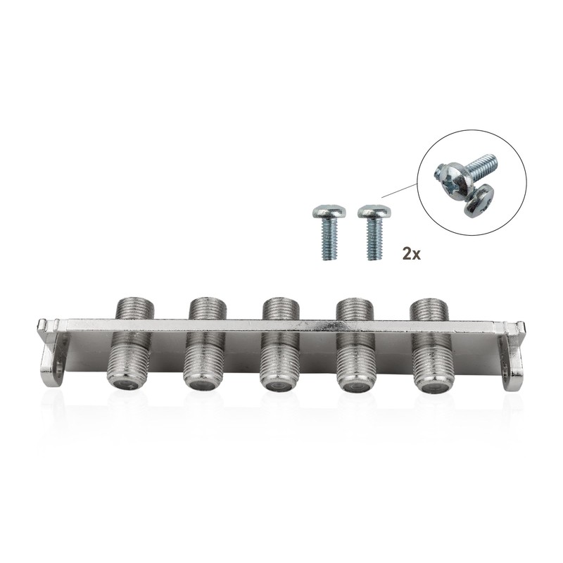 UNIVISION Cascade Adaptor for Pro Line Multiswitch, 5-Way F-Connector for