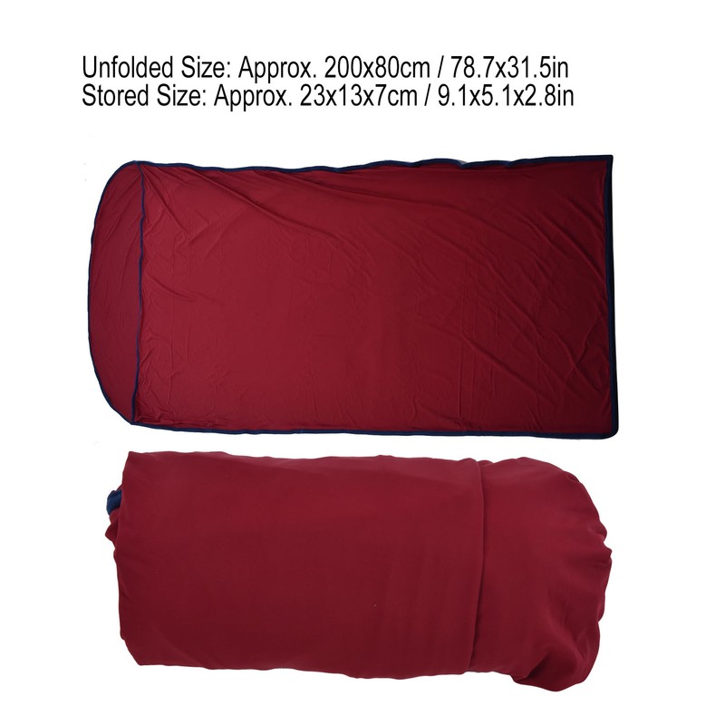 Sleeping Bag Liner Ultralight Multifunctional Elastic Sleeping Sack Liner for