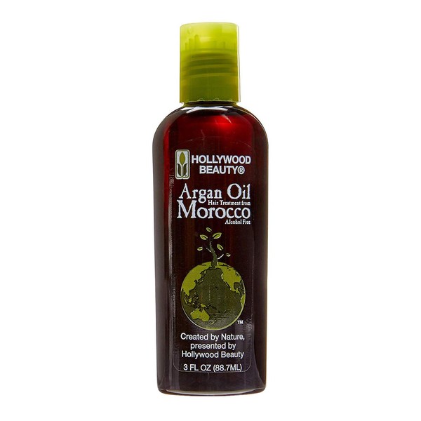 Hollywood Beauty Argan Oil Hair Treatment, Red, 3 Fl Oz (HB-540)
