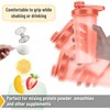 Mr. Pen- Shaker Bottles for Protein Mixes with Twist Cap,