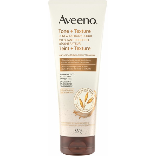 Aveeno Tone and Texture Renewing Body Scrub 227 g