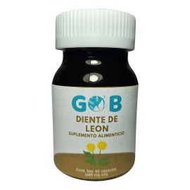 Diente León Polvo Cápsulas Suplemento Alimenticio Sabor