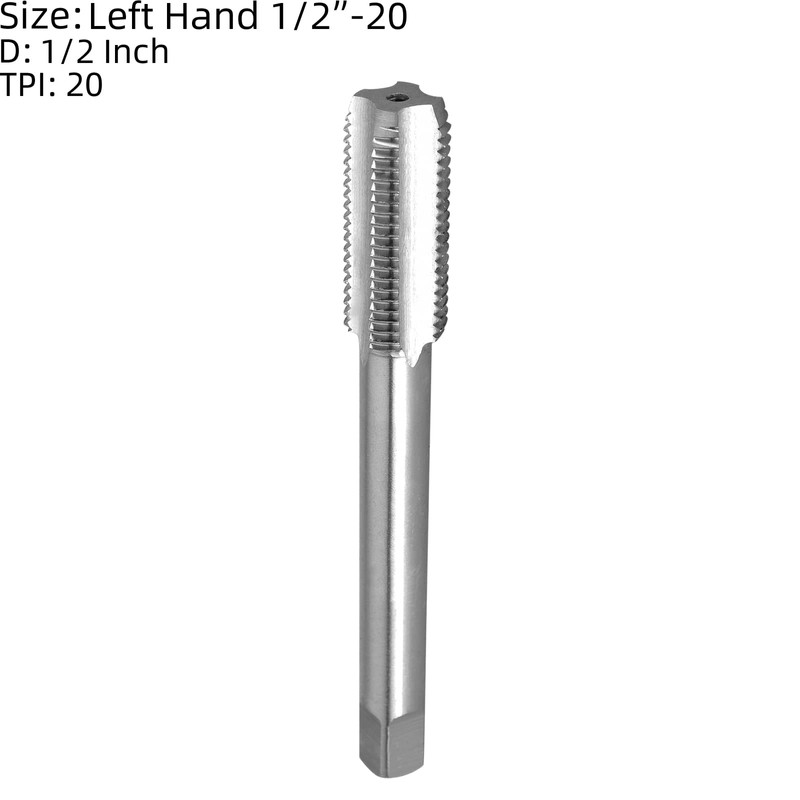 Burkit 1/2"-20 UNF Tap and Die Set Left Hand, 1/2