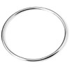 Jude Jewelers Stainless Steel Classical Simple Plain Polished Round Circle