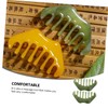 Outanaya Scalp Massager Beeswax Combs Set Head Care Comb for