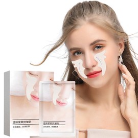 SexxLady 5 Paare Gesichtsfalten Entferner Streifen, Pflaster für Gesichtsfalten, anti Falten Wrinkle Patch zum Glätten von Augen Mund oder für Gesicht
