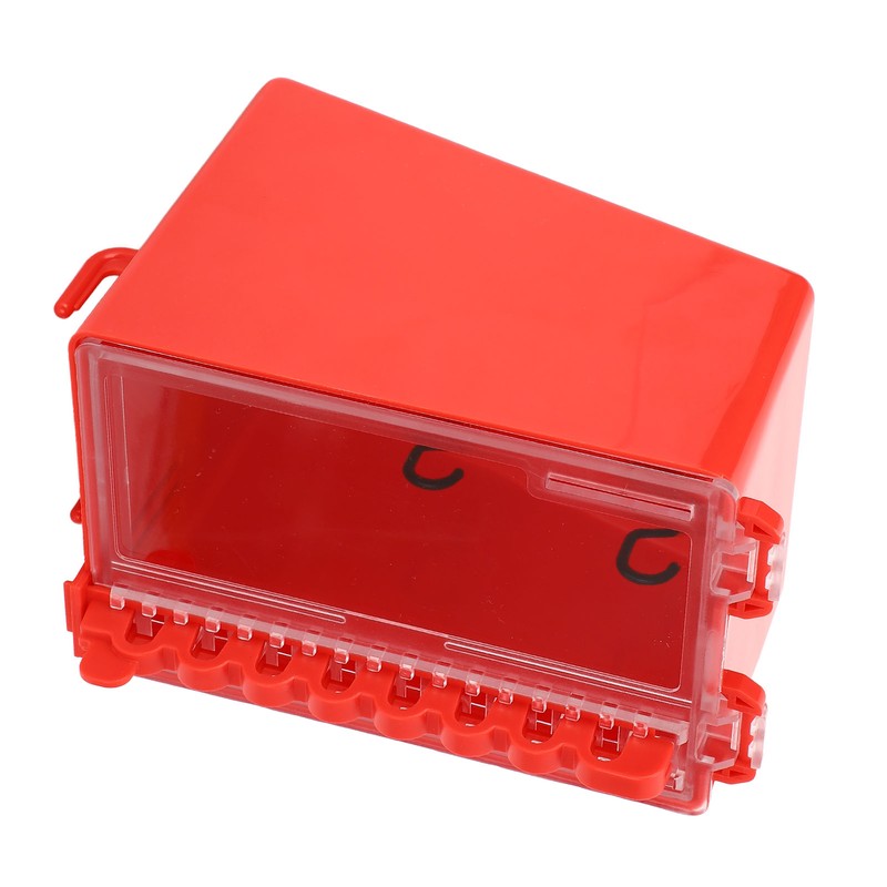 Lockout Tagout Box Portable Wall Mount Group Lock 8 Hole