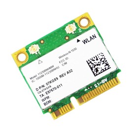 HighZer0 Electronics Wireless-N 1030 Media tarjeta de red Mini PCIe | 300 Mbps con soporte Bluetooth | Pieza de repuesto HMC WLAN 1230BNH Tarjeta Wi-Fi 11230BNHMW