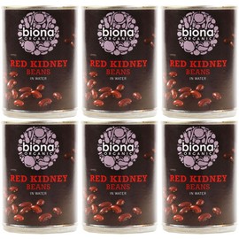 (6 Pack) - Biona - Organic Red Kidney Beans | 400g | 6 Pack Bundle