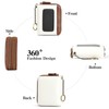 GAEKEAO Small Leather Wallet for Women RFID Blocking Credit Card