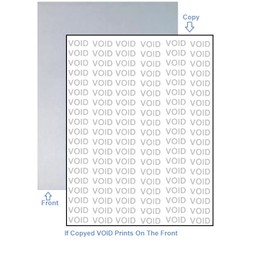 Compuchecks 500 Security Paper for Printing Medical Prescriptions, 10 Security Features, Works with any Laser and Inkjet Printer, CMS Approved Sheet Size 8.5 x 11 Color Blue (Item # 09544)