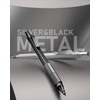 Nicpro 45PCS Black & Silver Metal Mechanical Pencil Set in