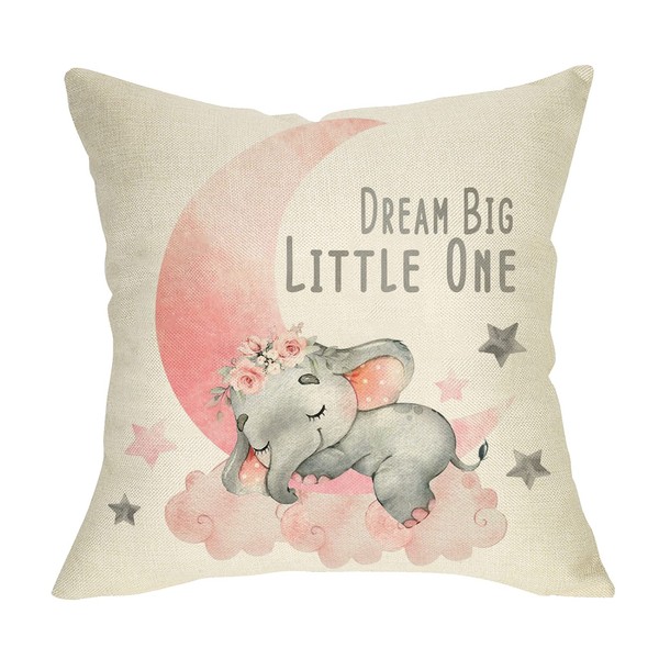 Ussap Elephant Dream Big Little One Home Decorative Throw Pillow