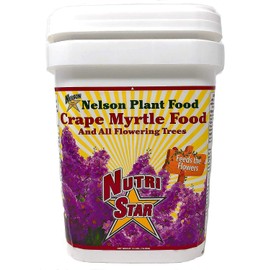Crape Myrtle & All Flowering Trees Desert Willow Mimosa Orchid Tree Indoor Outdoor Container Grown Granular Fertilizer NutriStar (15 lb.)