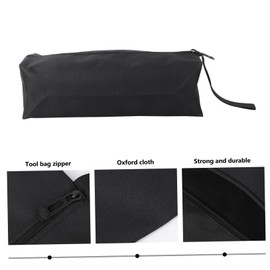 TEHAUX 2 Pcs Toolkit Travel Makeup Kit Water Resistant Tote Bag Mens Tote Bag Cosmetic Bag Stationery Case Large Capacity Tools Bag Waterproof Tool Bag Sundries Holder Storage Bag Manual