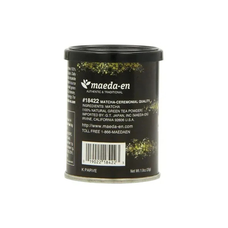 Maeda-en Matcha Ceremonial Quality Green Tea Powder, 1-ounce