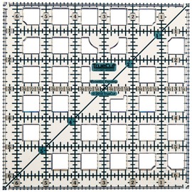 Grace Company 6-1/2-Inch by 6-1/2-Inch TrueCut Ruler