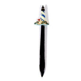 LX Hand Painted Lighthouse Letter Opener 2