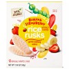 Little Banana Strawberry Rice Rusks, Gentle Teething Wafers for Babies