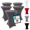 Blumtal Bar Table Covers, Diameter 80 - 85 cm, Set