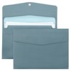 Document File Folder, New Soft Leather A4 Pocket Envelope Folder