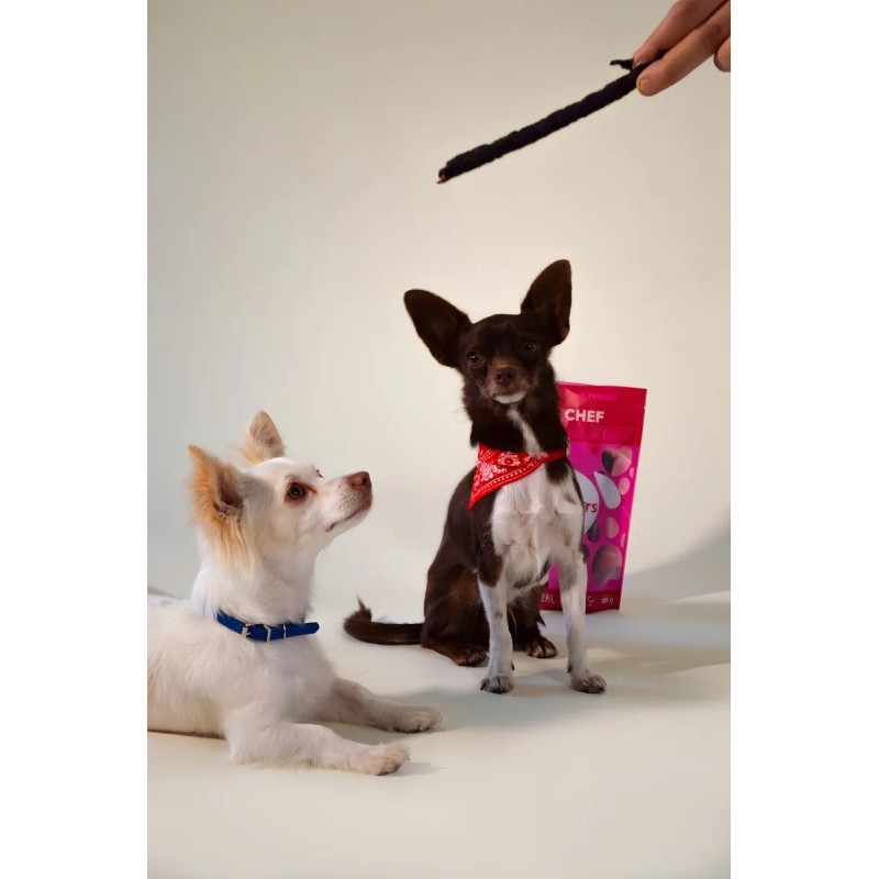 Premio 100% Natural Corazón De Res 100g Pet&chef Perro Gato