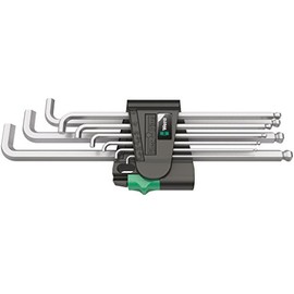 WERA 73594 Blister Hex Key Set for 950 PKLS / 9 SM SB