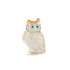 Ornalrist Crystal Gold Owl Collectible Figurines, Birthday Christmas Cute Owl