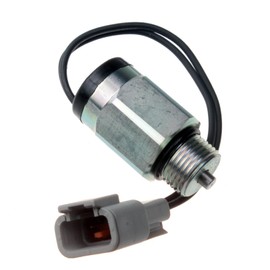 RONGPAS Fuel Shut Off Solenoid 6676029 compatible with Bobcat 751 753 763 773 863 963 S100 S130 S150 S160 S175 S185 S205 S250 S590 S595 S750 S770 S850 T110 T140 T180 T450 T550 T590 Loader