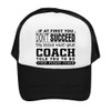 What Your Coach Told You to Do, Adjustable Mesh Cap,