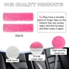 povtii 2PCS Car Seat Belt Cover Pad, Soft Auto Seatbelt
