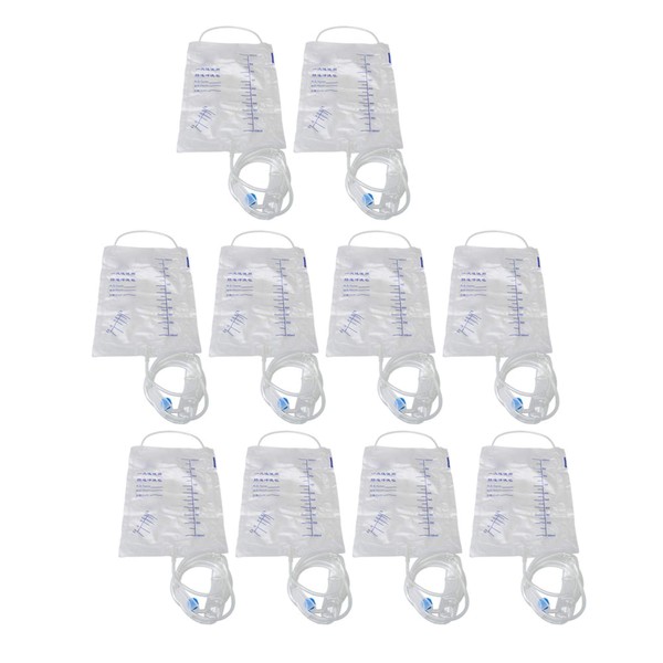 1000ml Clear Disposable Coffee Cleanse Detox Bags Silicone Bag Set
