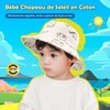 SEYUFN Bob Sun Hat Baby Fishing Hat with Wide Brim