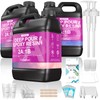Puduo Deep Pour Epoxy Resin 1.5 Gallon Kit, 2-4 inch