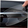 BUGUUYO 4pcs Car Door Handle Protector Film Transparent Door Handle